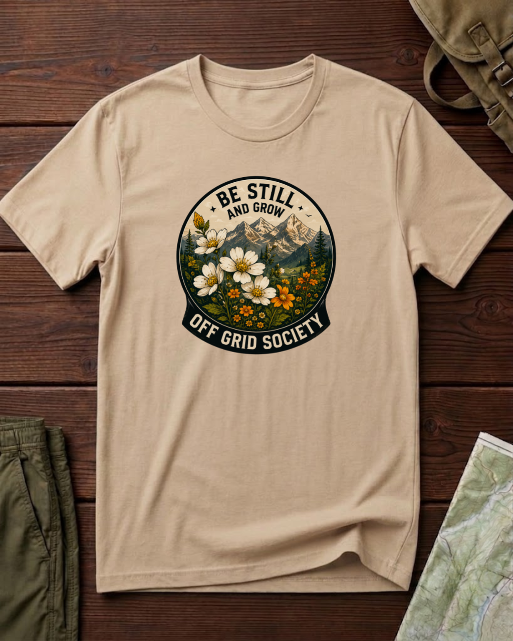 Be Still And Grow T-Shirt