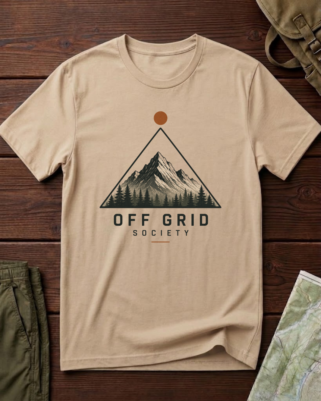 Off Grid Pyramid T-Shirt