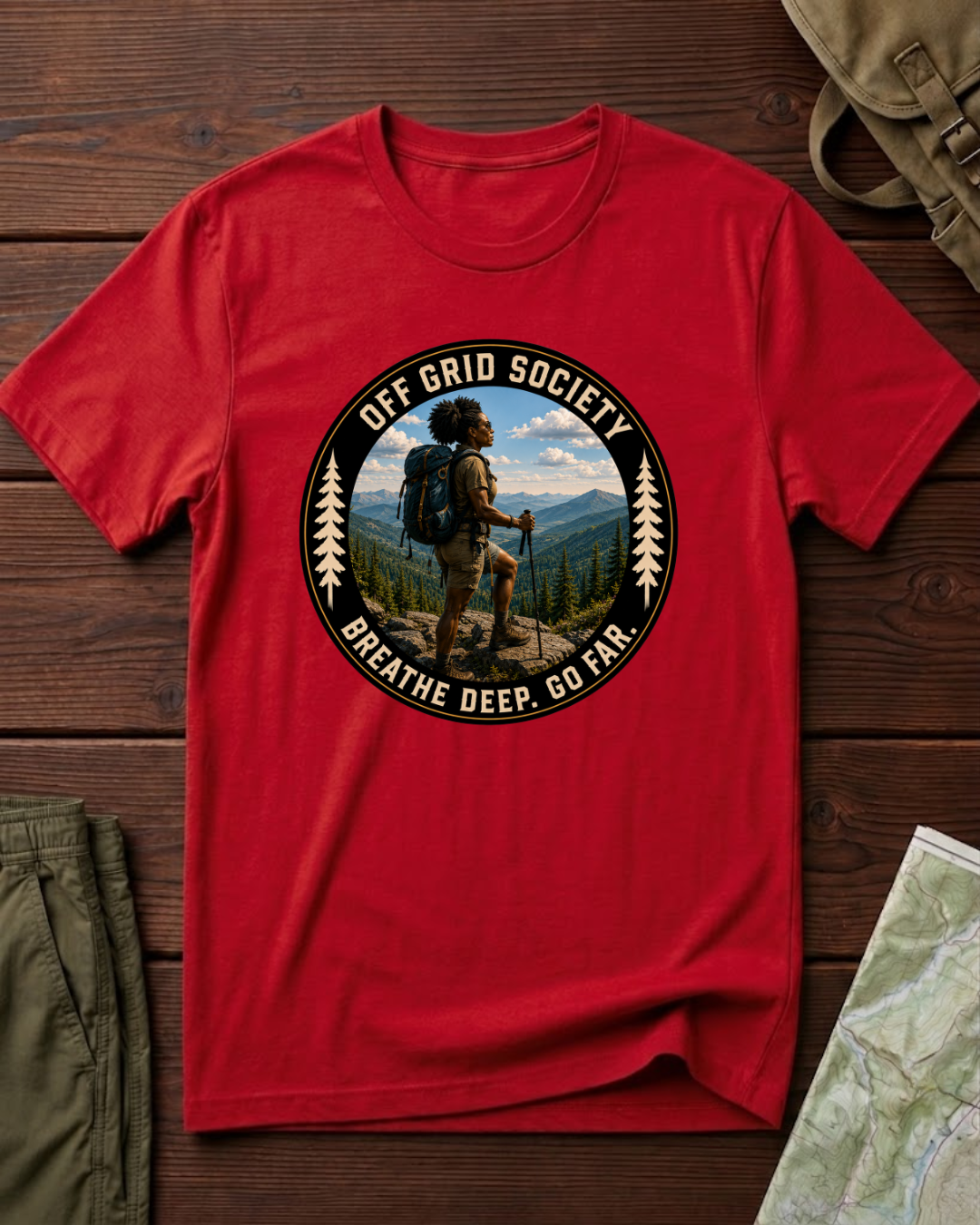 Breathe Deep Go Far T-Shirt