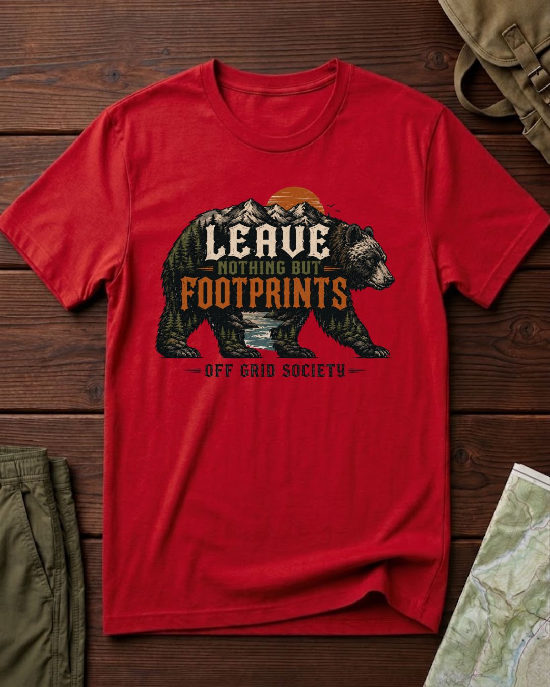 Leave Nothing But Footprints T-Shirt