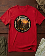 Escape The Ordinary Red Mountains T-Shirt