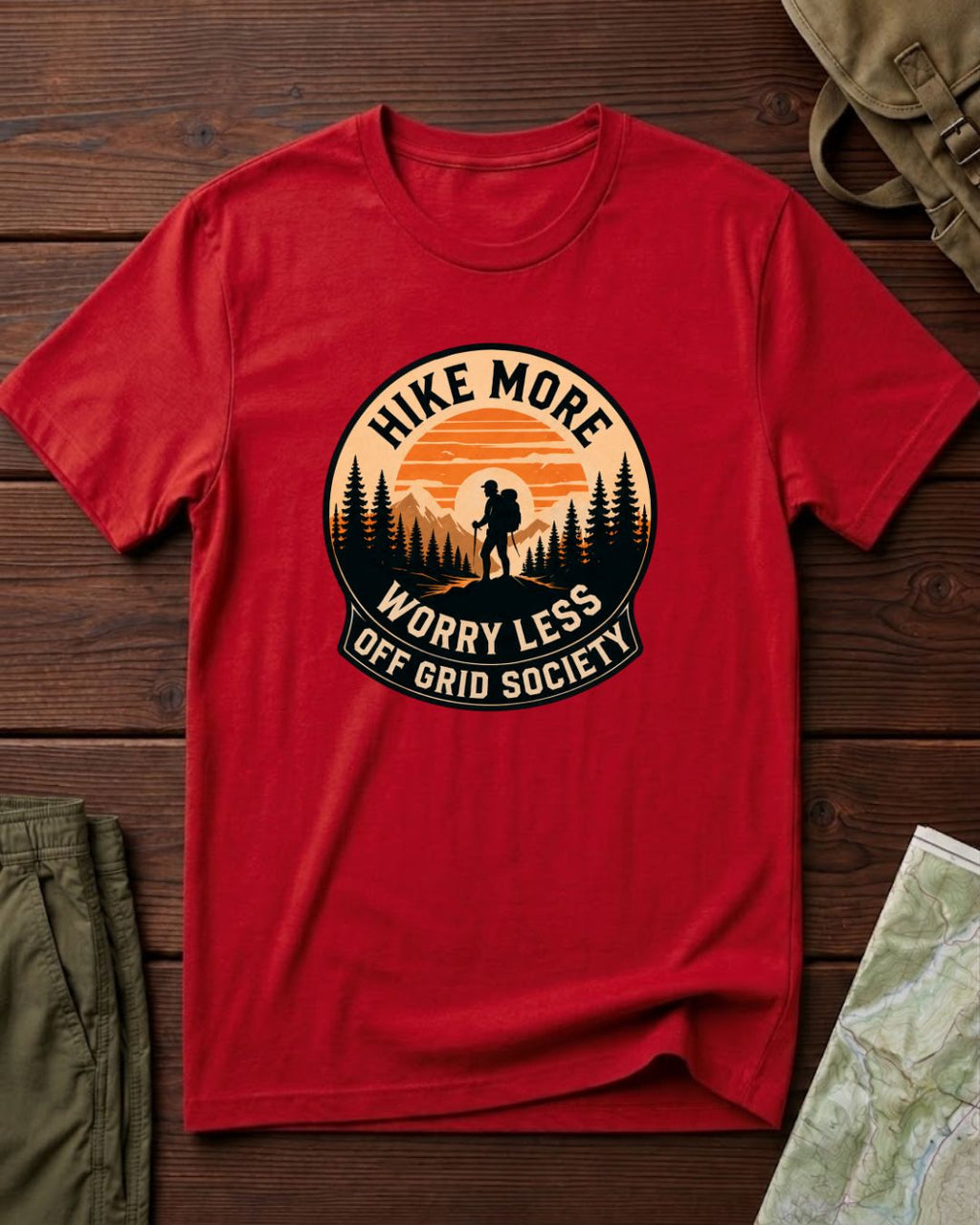 Hike More Worry Less T-Shirt