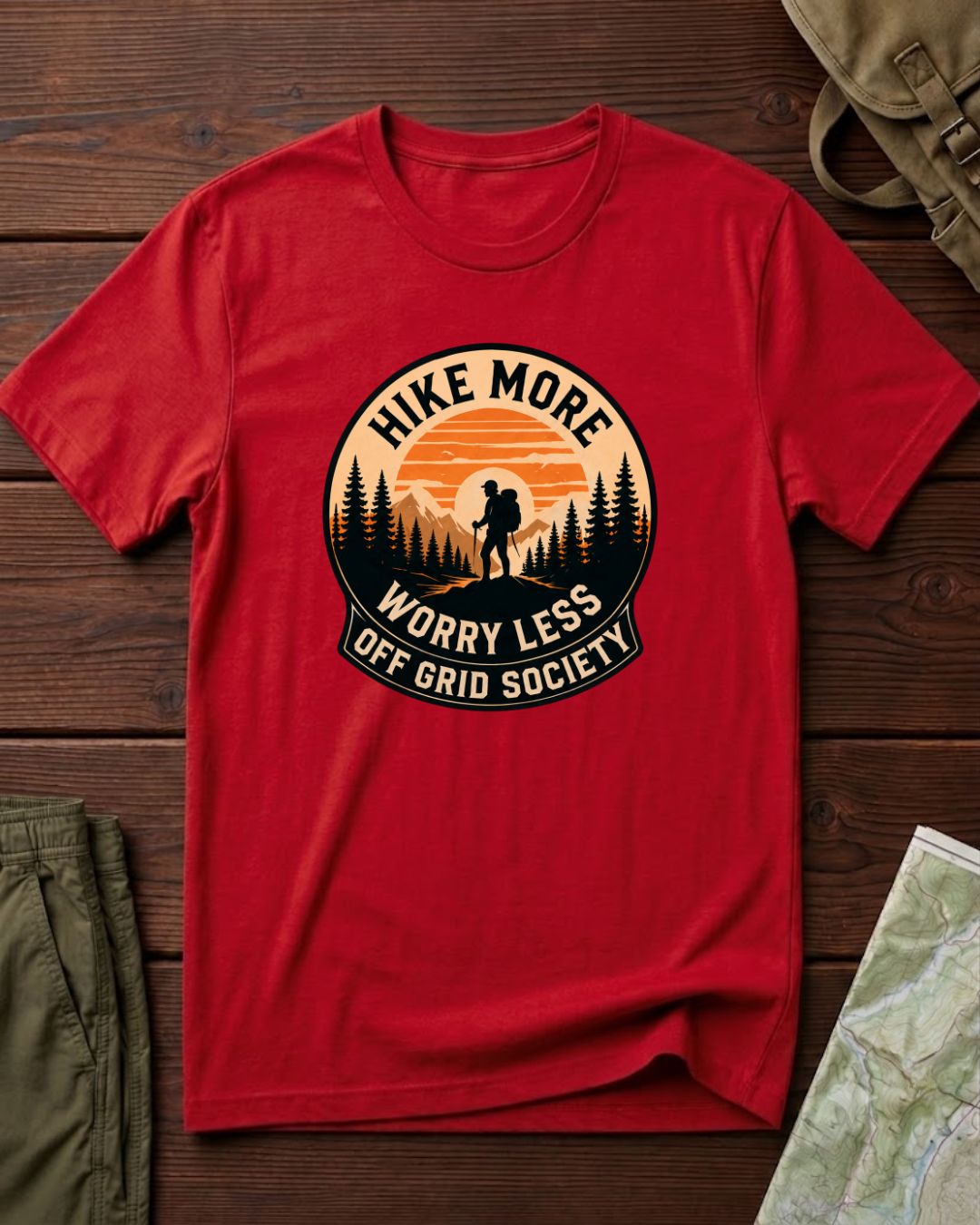 Hike More Worry Less T-Shirt