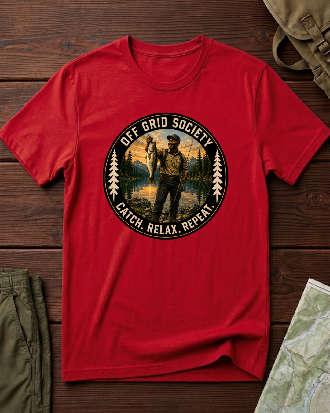 Catch Relax Repeat T-Shirt