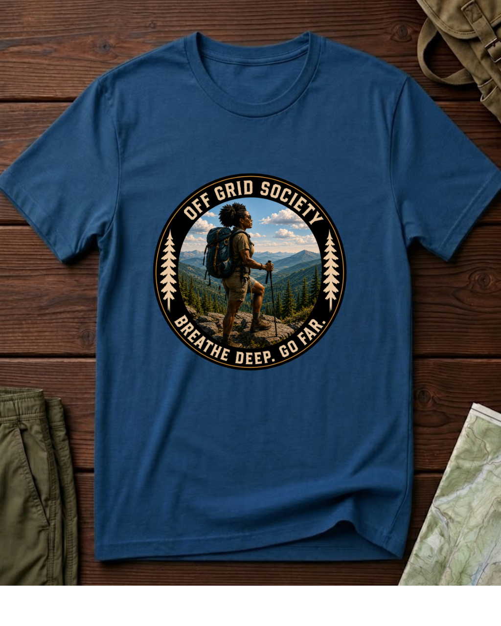 Breathe Deep Go Far T-Shirt