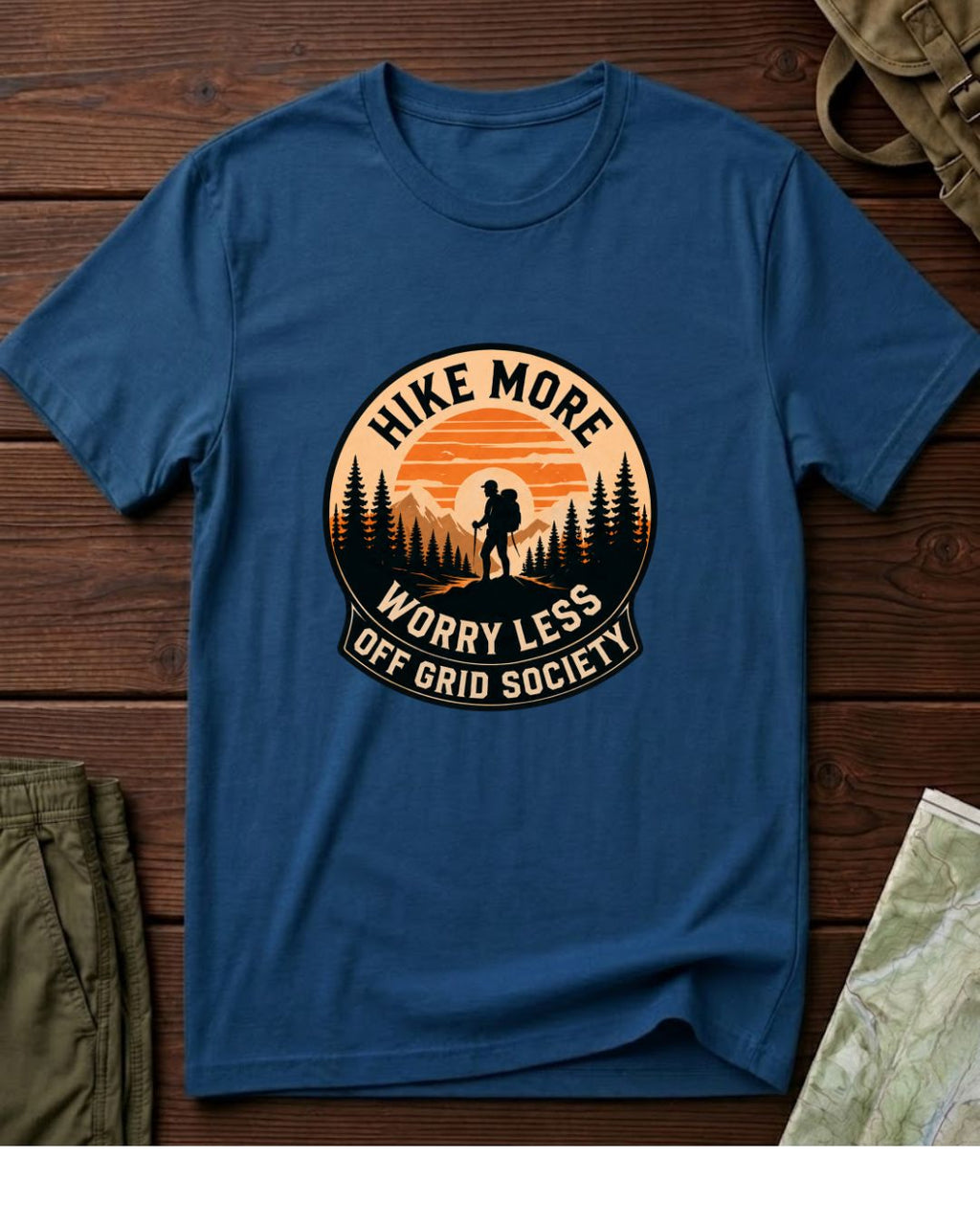 Hike More Worry Less T-Shirt