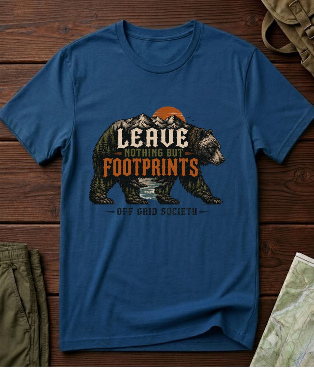 Leave Nothing But Footprints T-Shirt