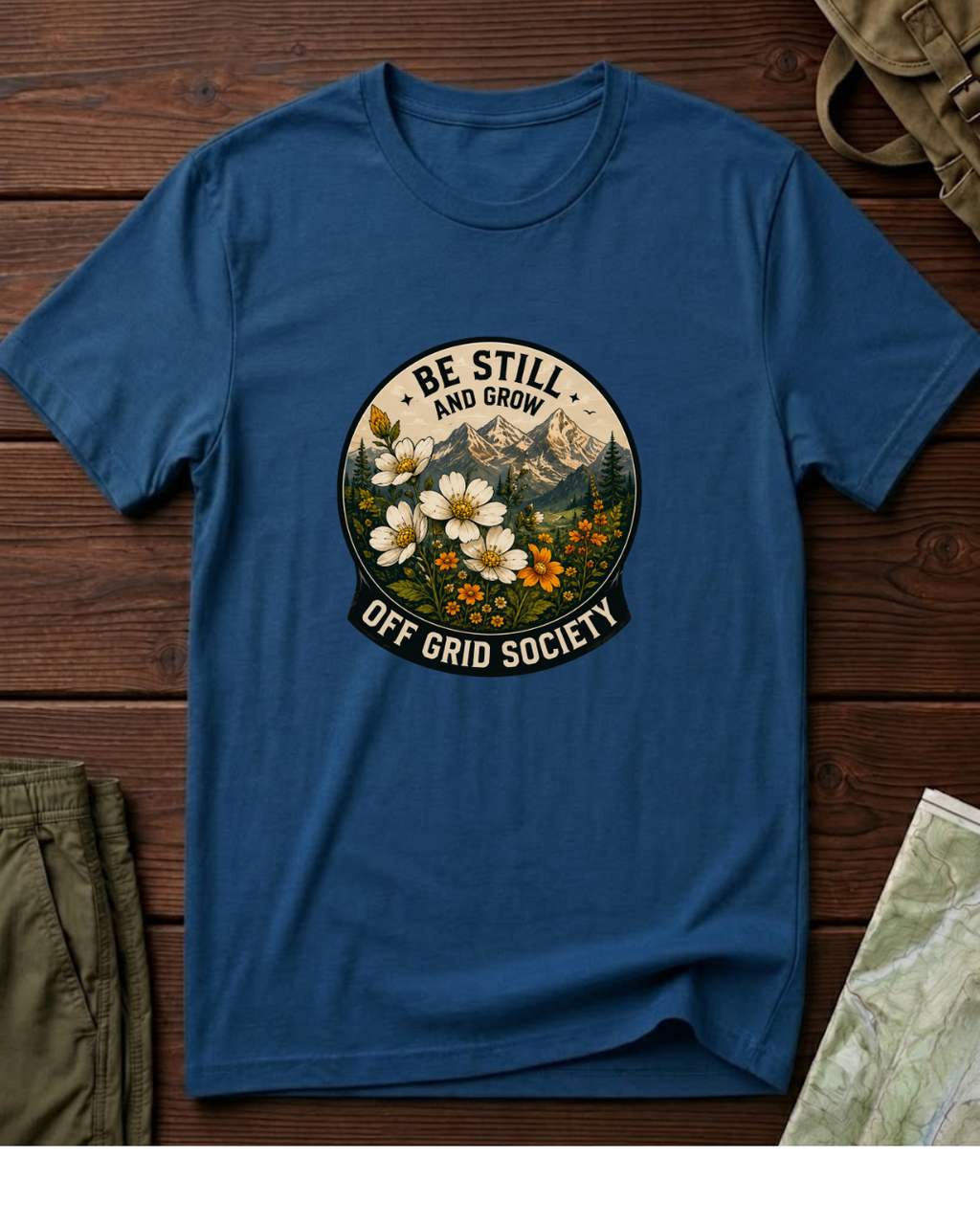 Be Still And Grow T-Shirt