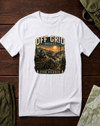 Find Silence Biker Sunset T-Shirt
