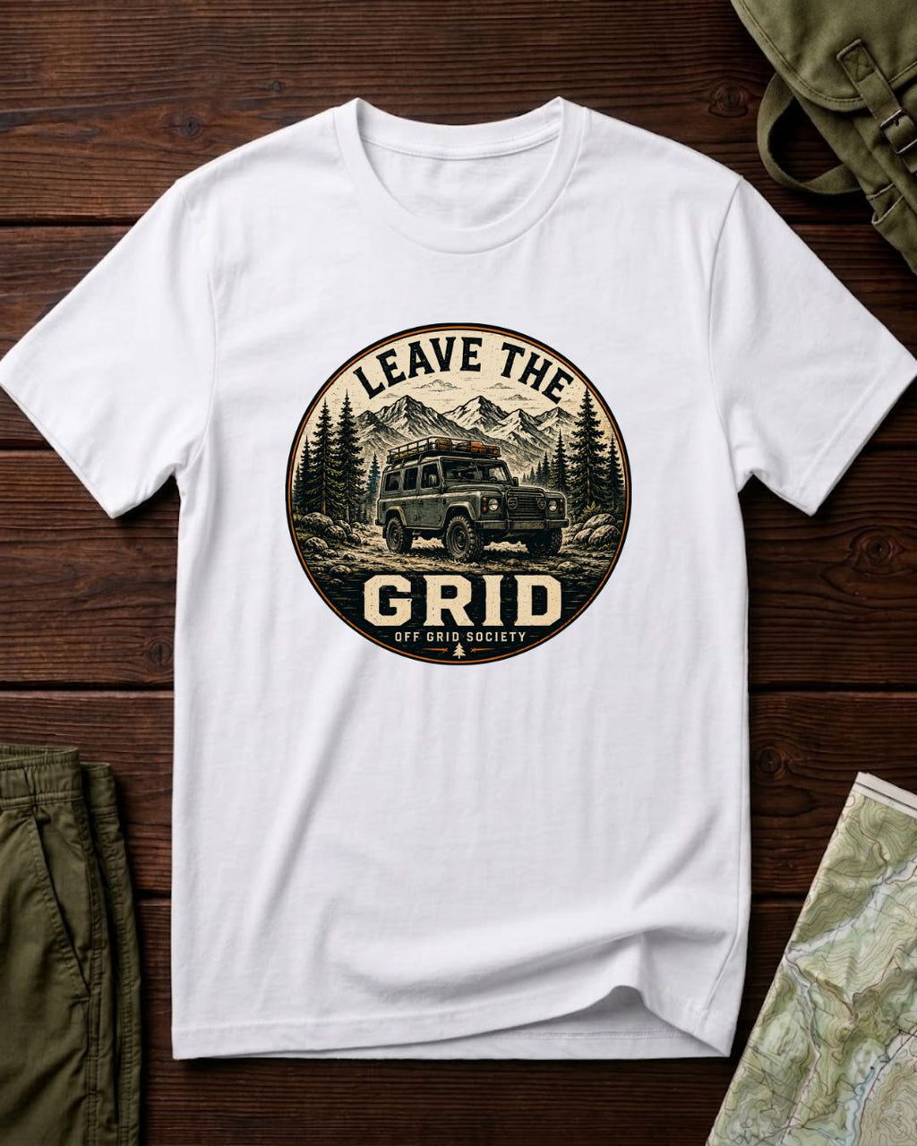 Leave The Grid 4x4 T-Shirt