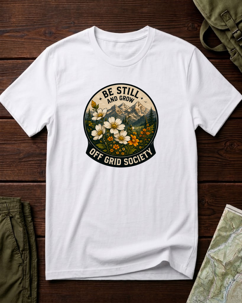 Be Still And Grow T-Shirt