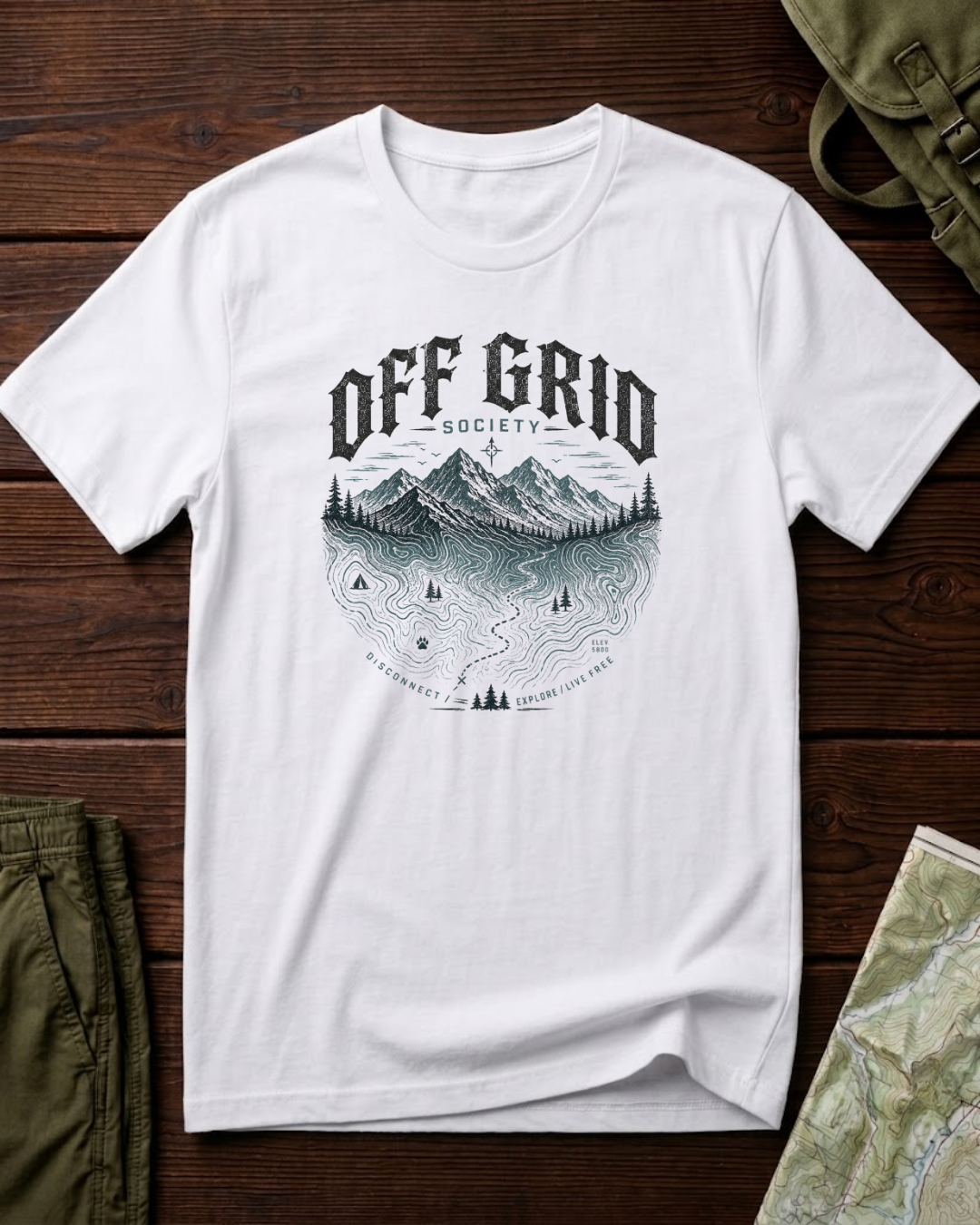 Explore Live Free T-Shirt