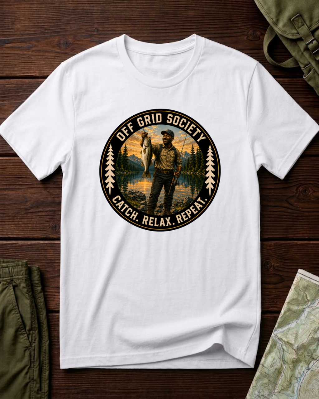 Catch Relax Repeat T-Shirt