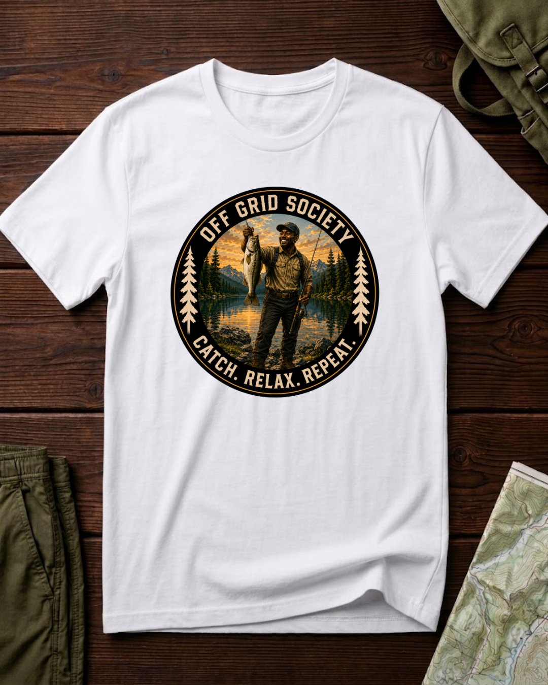 Catch Relax Repeat T-Shirt