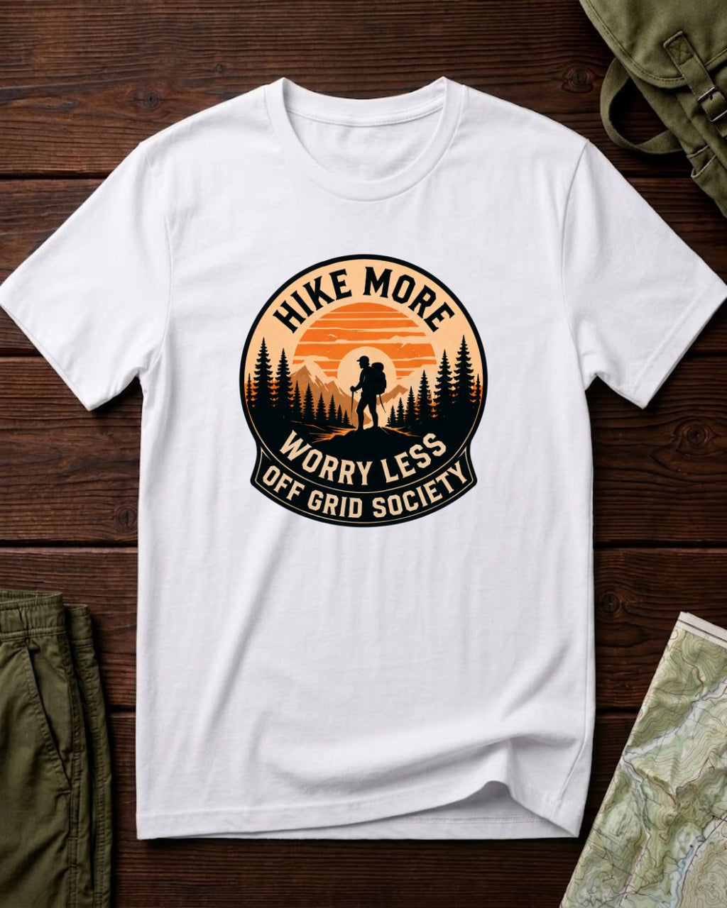 Hike More Worry Less T-Shirt