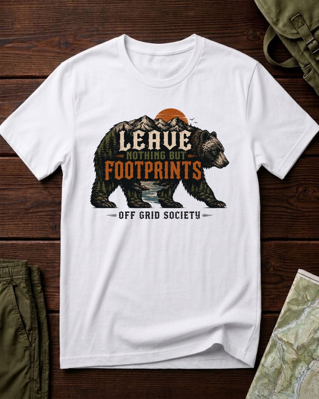 Leave Nothing But Footprints T-Shirt